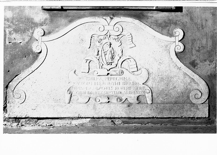 lapide tombale - ambito veneto (sec. XVI)