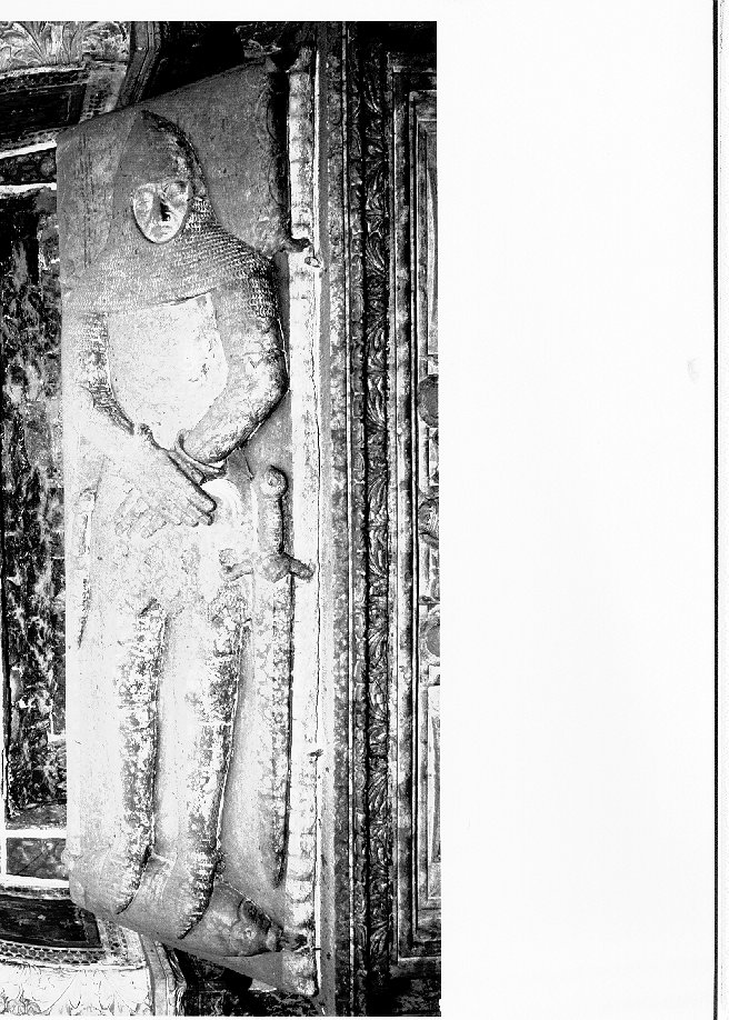 Federico Cavalli (coperchio di sarcofago) - ambito veneto (sec. XIV)