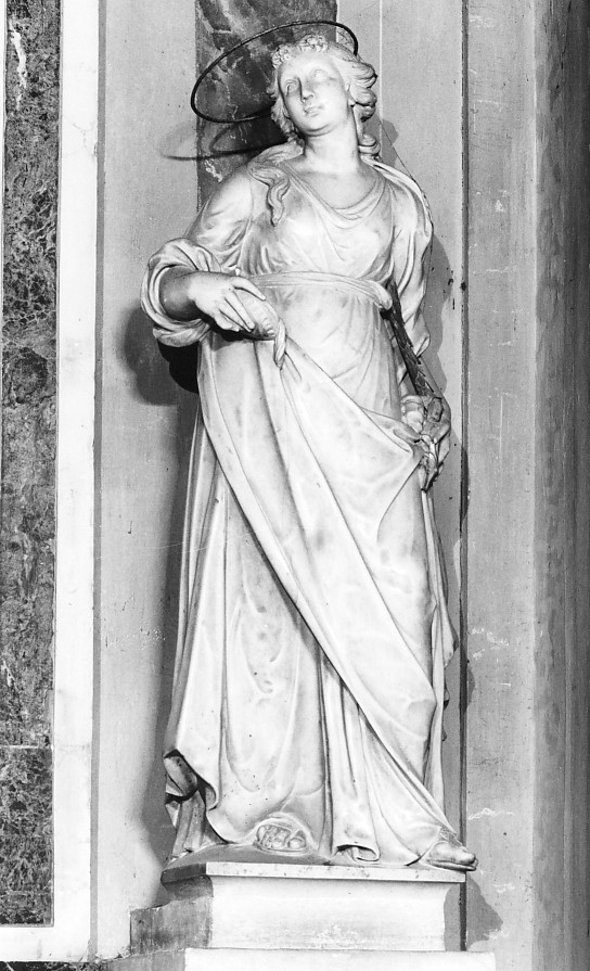 Santa Lucia (statua) di Bonazza Antonio (sec. XVIII)