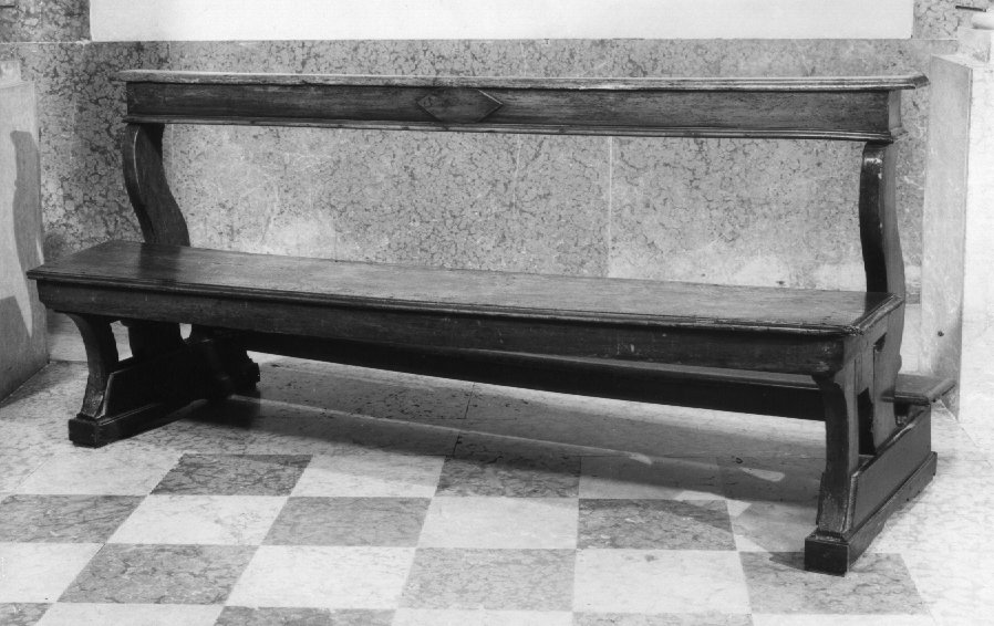 banco da chiesa, serie - ambito veneto (sec. XVIII)