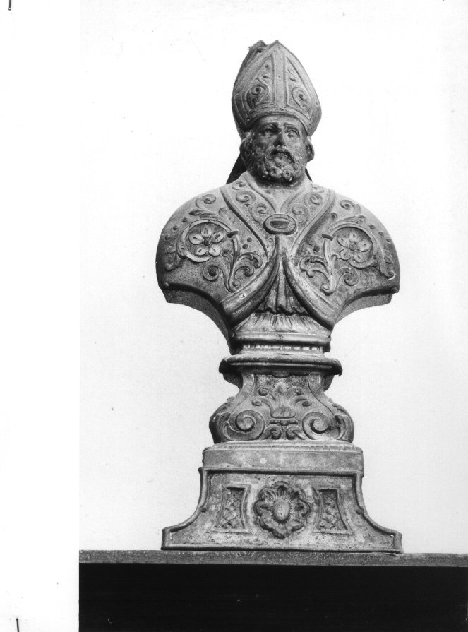 Santi vescovi (busto, serie) - ambito veneto (secc. XIX/ XX)