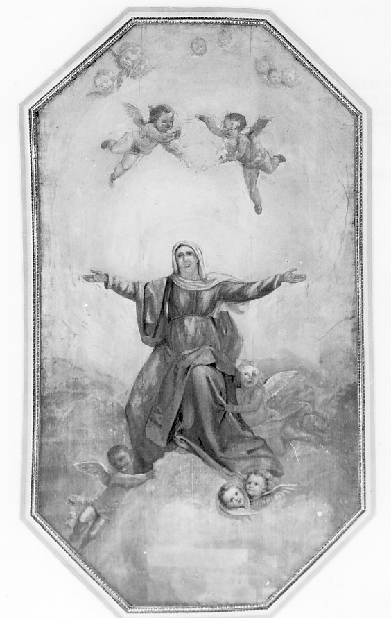 incoronazione di Maria Vergine (dipinto) - ambito veneto (sec. XIX)
