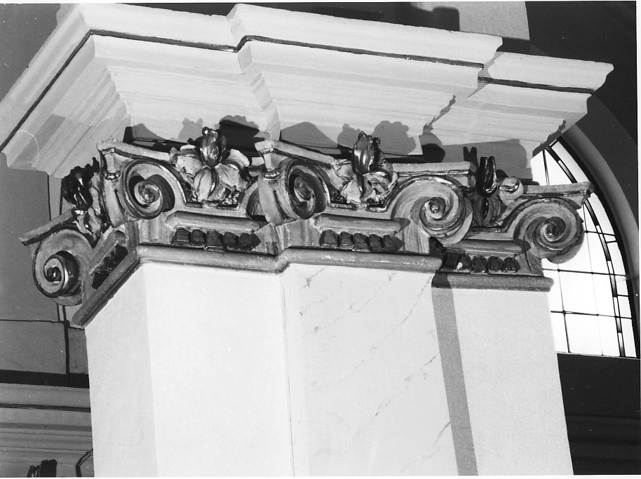 capitello - ambito veneto (sec. XVIII)