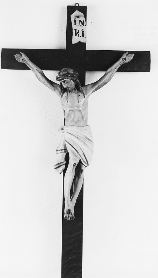 Cristo crocifisso (scultura) - ambito veneto (sec. XV)