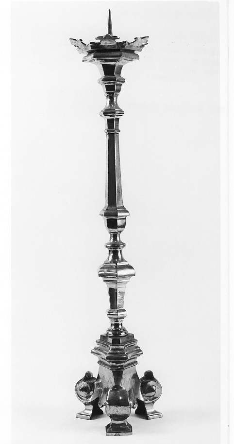 candeliere d'altare - bottega veneta (sec. XVIII)