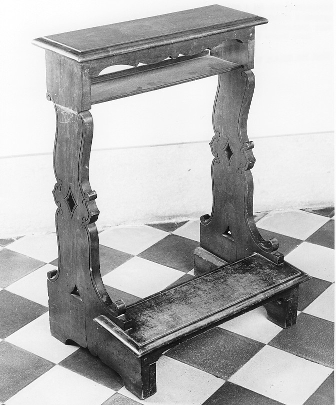 inginocchiatoio - ambito veneto (sec. XIX)