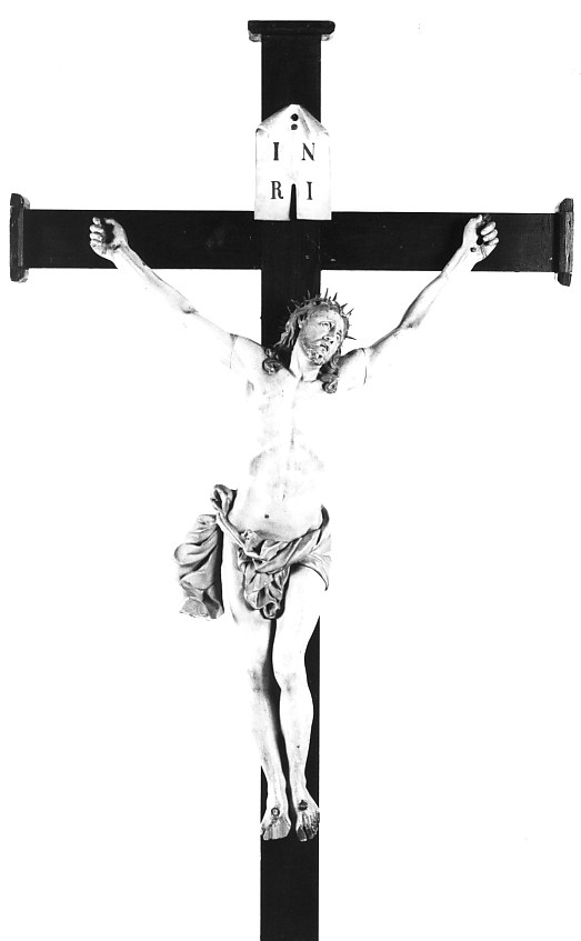 Cristo crocifisso (scultura) - ambito veneto (sec. XVIII)