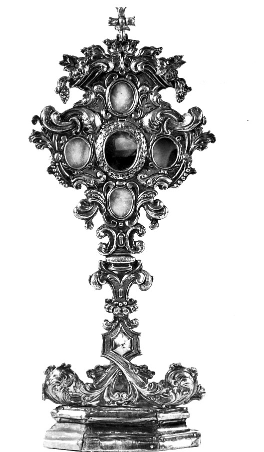 reliquiario - bottega veneta (secc. XVIII/ XIX)