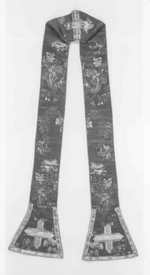 stola - manifattura italiana (sec. XVIII)