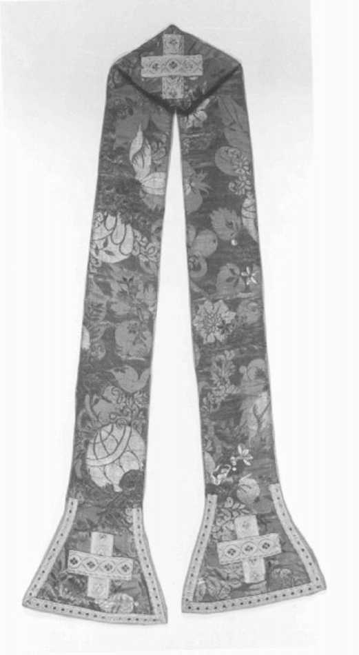 stola - manifattura italiana (sec. XVIII)
