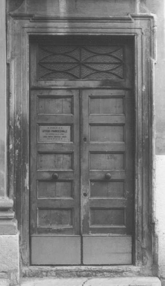 mostra di porta di Pompei Alessandro (attribuito) (sec. XVIII)