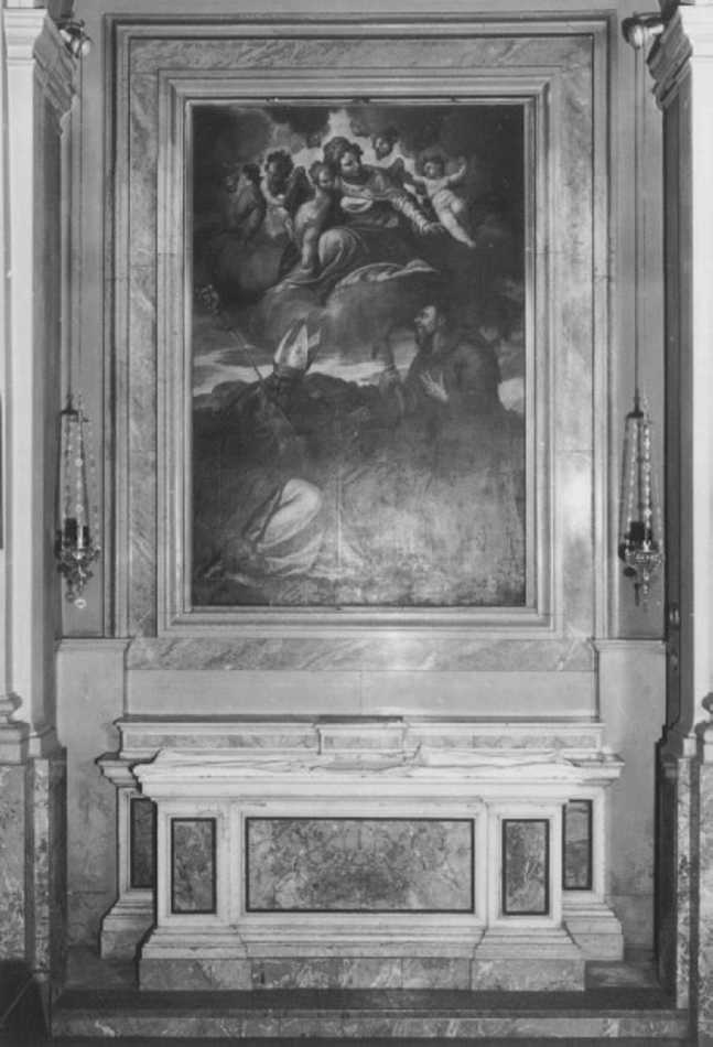 mensa d'altare - ambito veneto (metà sec. XVIII)