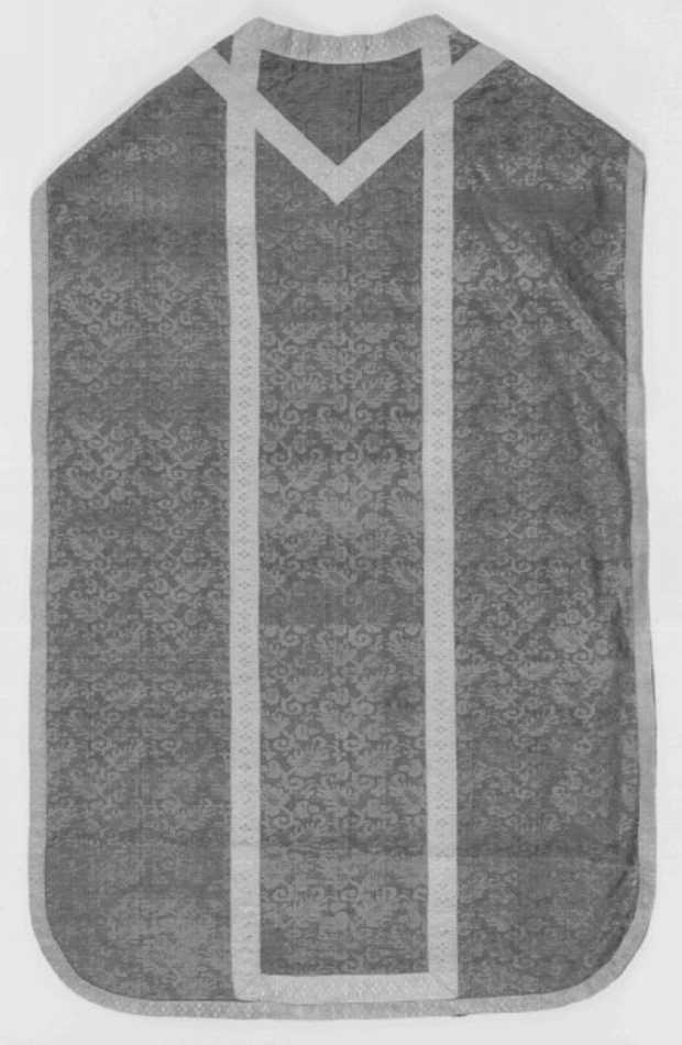 paramento liturgico - manifattura italiana (prima metà sec. XVII)