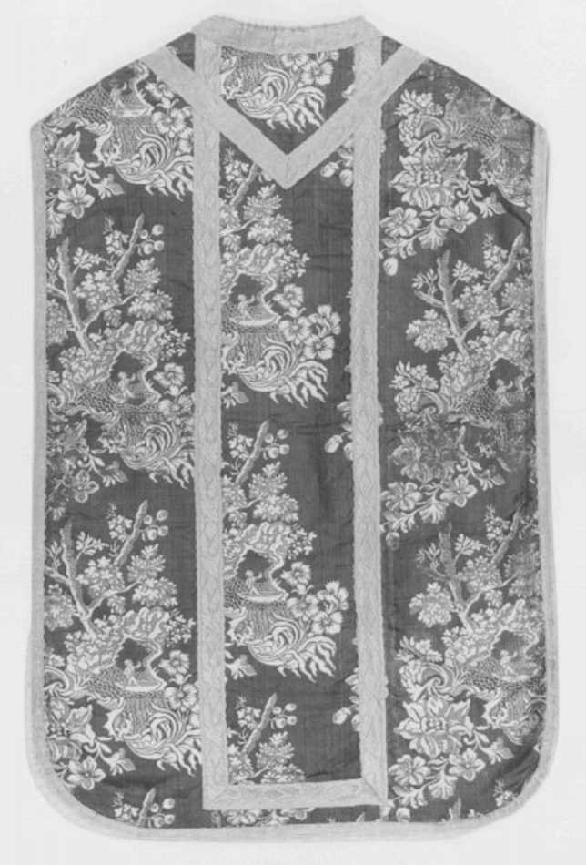 paramento liturgico - manifattura italiana (secondo quarto sec. XVIII)