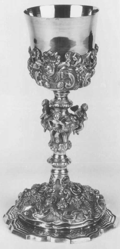 calice - ambito veneto (secc. XVII/ XVIII)