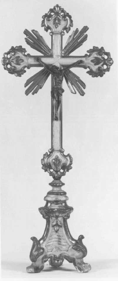 croce d'altare - ambito veneto (seconda metà sec. XVIII)