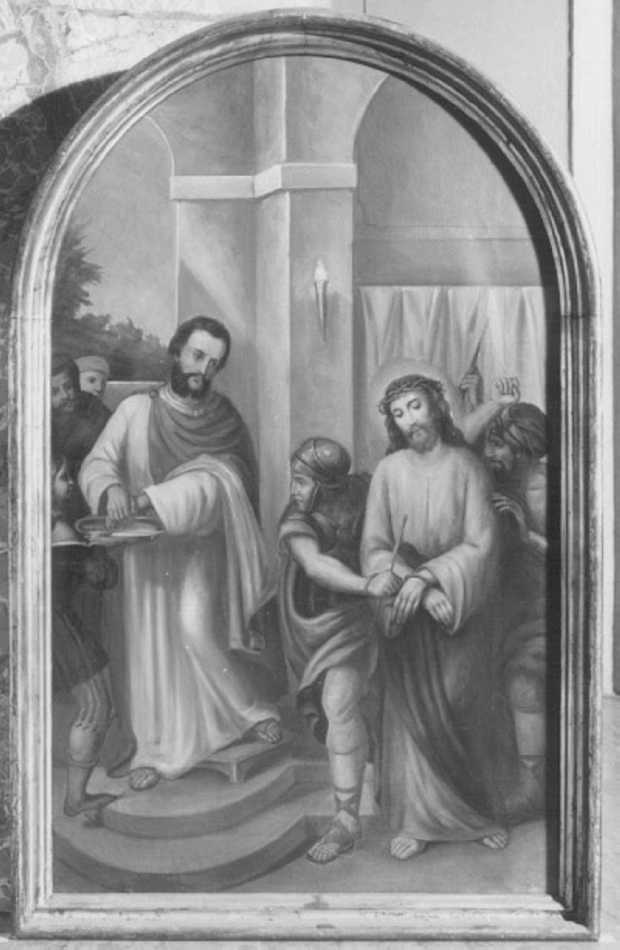 stazioni della via crucis (dipinto, ciclo) - ambito veneto (sec. XIX)