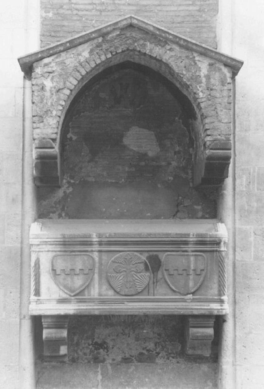 monumento funebre - bottega vicentina (primo quarto sec. XIV)