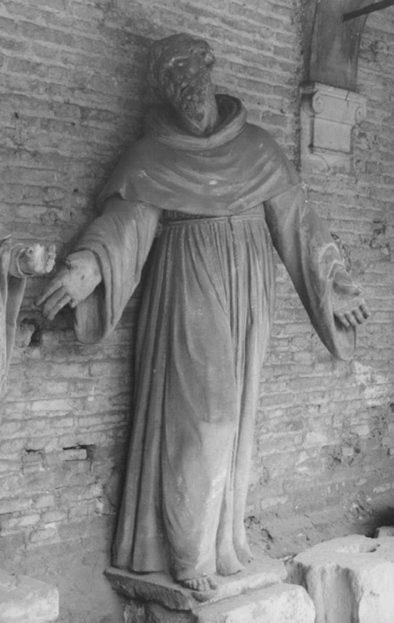 San Francesco (statua) - ambito vicentino (sec. XVIII)