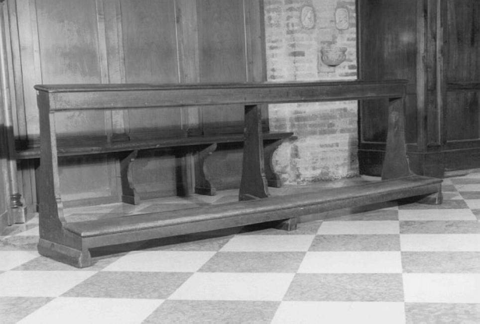 inginocchiatoio - ambito veneto (prima metà sec. XIX)