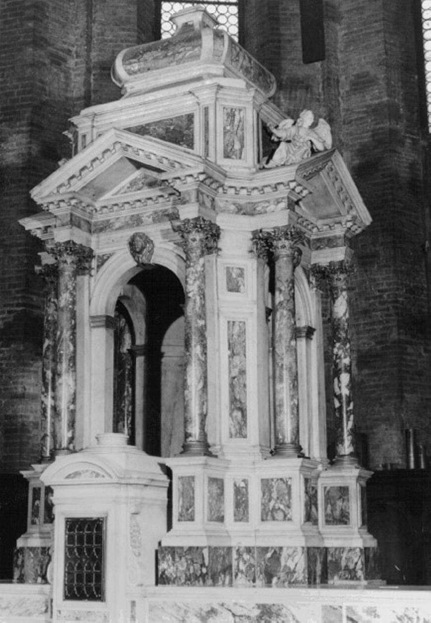 tabernacolo - a tempietto - ambito veneto (sec. XVII)