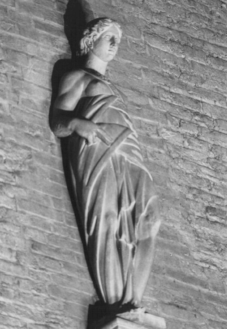 figura allegorica femminile (statua) di Rubini Lorenzo (sec. XVI)