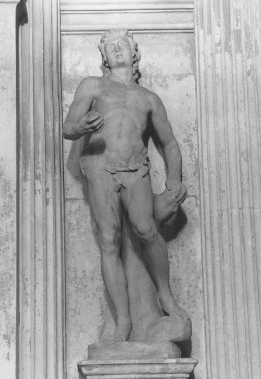 Adamo (statua) di Albanese Francesco (attribuito), Albanese Giovanni Battista (attribuito) (sec. XVII)