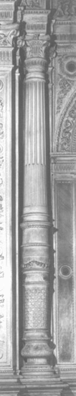 pilastro di Rocco Da Vicenza (cerchia) (sec. XVI)