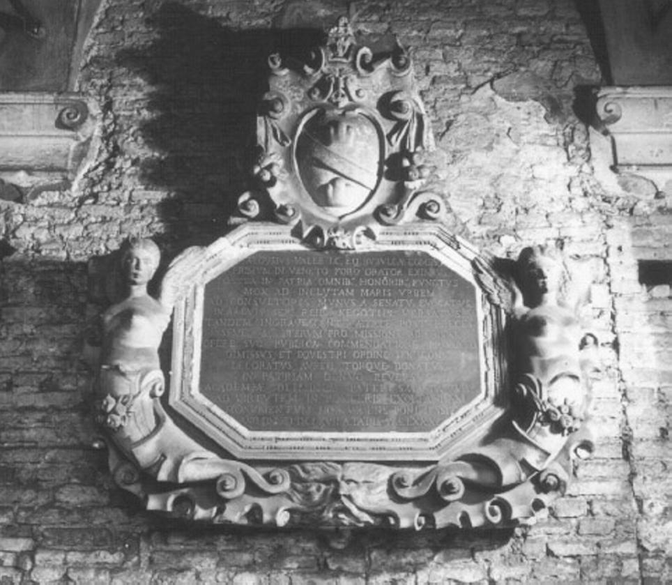 lapide - ambito vicentino (sec. XVII)