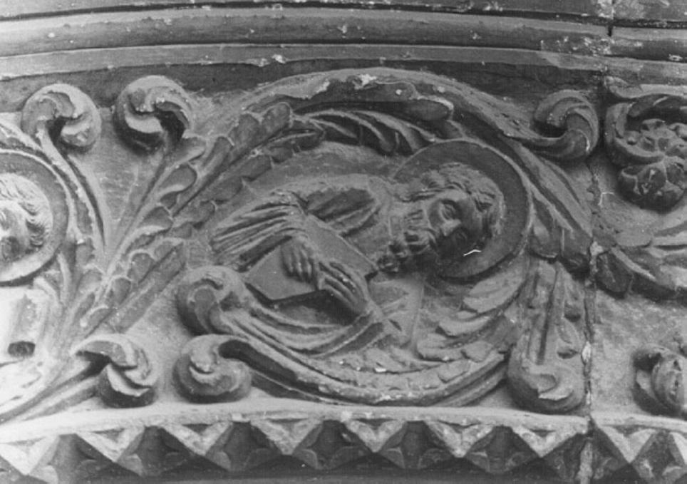 profeta (rilievo) di De Santi Andriolo (bottega) (sec. XIV)