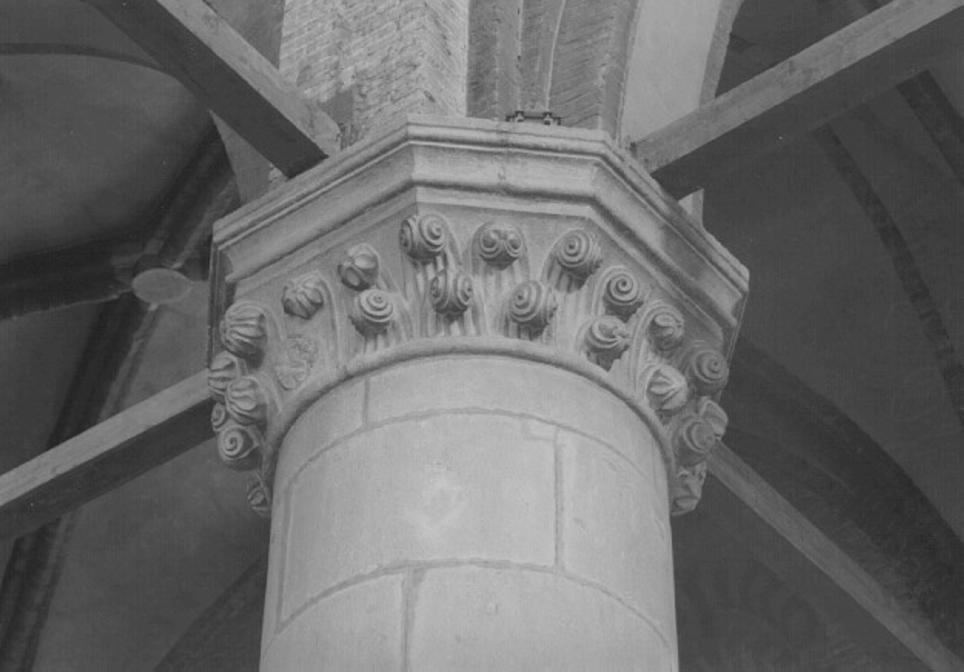 capitello - ambito veneto (ultimo quarto sec. XIII)