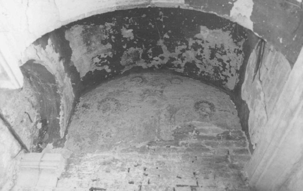 crocifissione (dipinto, frammento) - ambito veneto (sec. XIV)