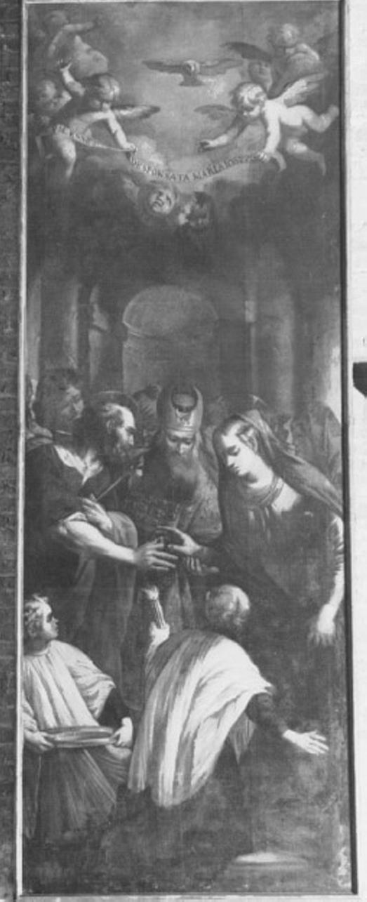 Sposalizio di Maria Vergine (dipinto) - ambito vicentino (sec. XVII)