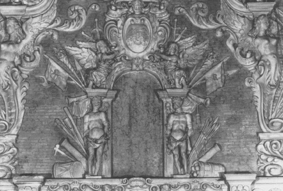 allegoria della Vittoria (rilievo, serie) di Festa Agostino (attribuito) (sec. XVII)