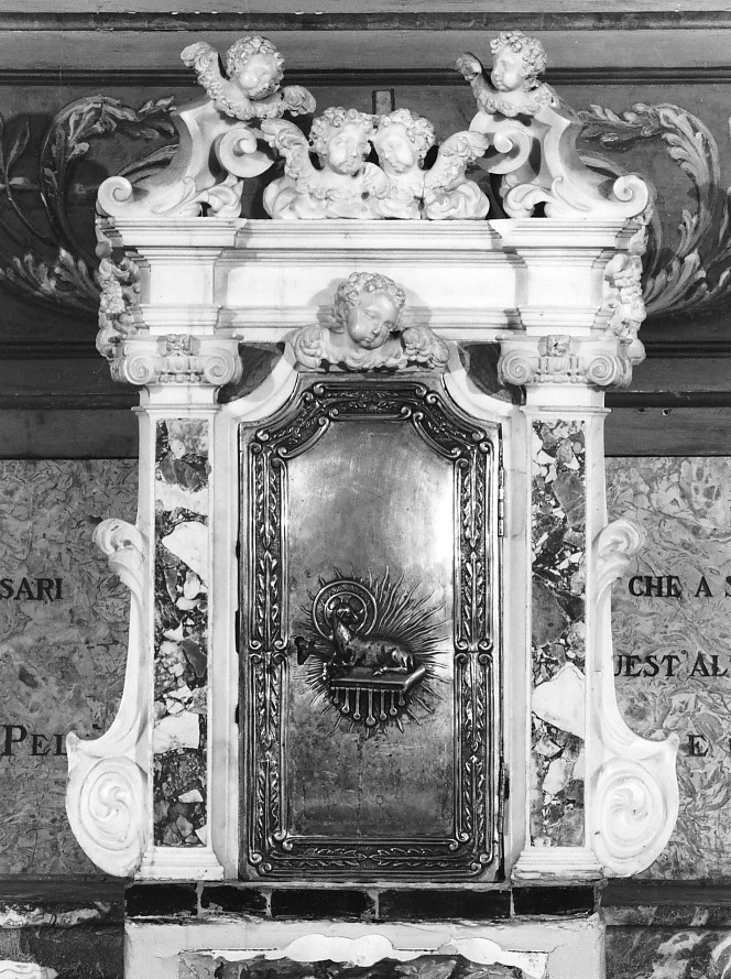 tabernacolo - ambito veneto (prima metà sec. XVIII)