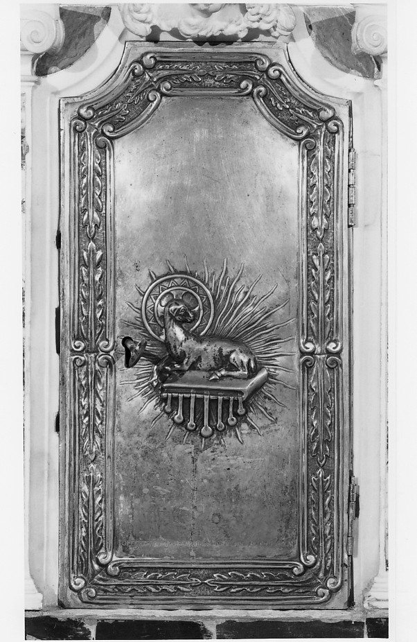 sportello di tabernacolo - ambito veneto (primo quarto sec. XX)
