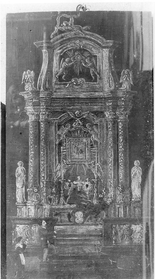 sacerdote (dipinto) - ambito veneto (sec. XIX)