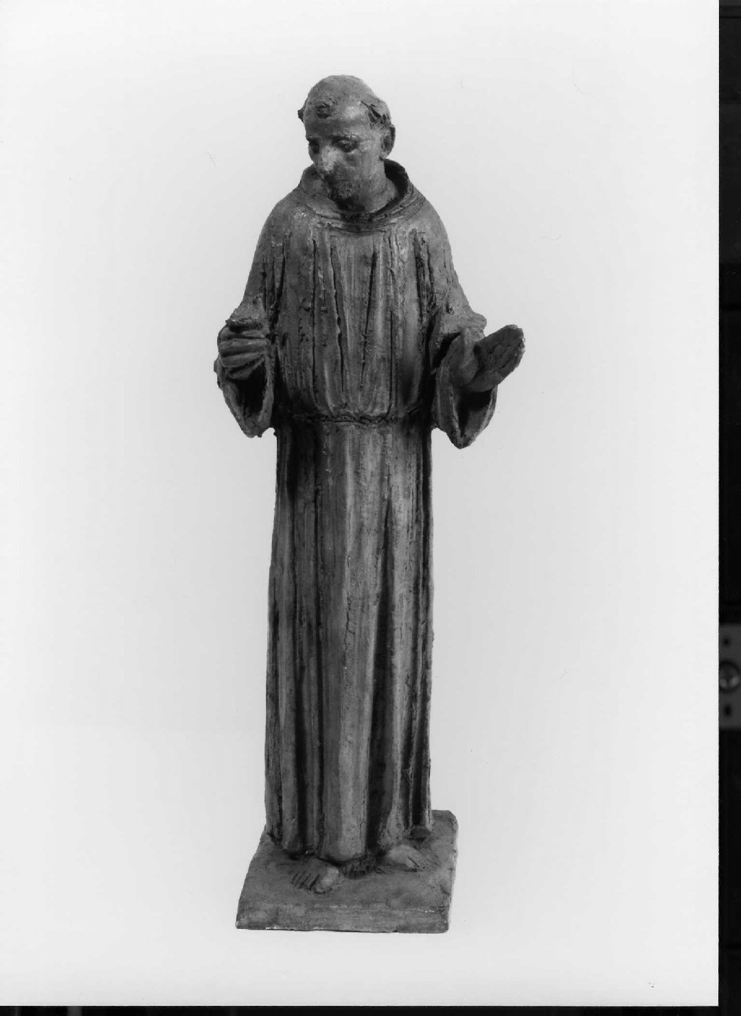 San Francesco d'Assisi (statua) di Pozza Neri (sec. XX)