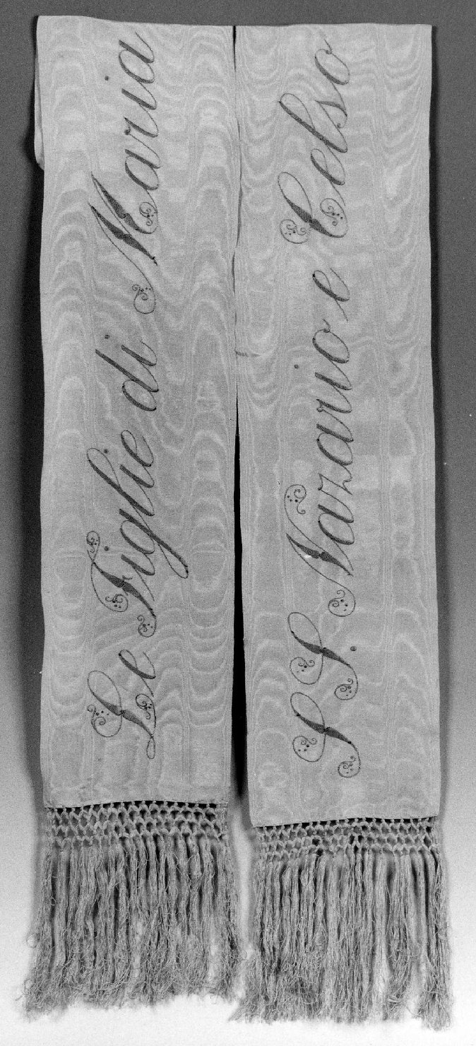 stola, opera isolata - bottega veronese (sec. XIX)