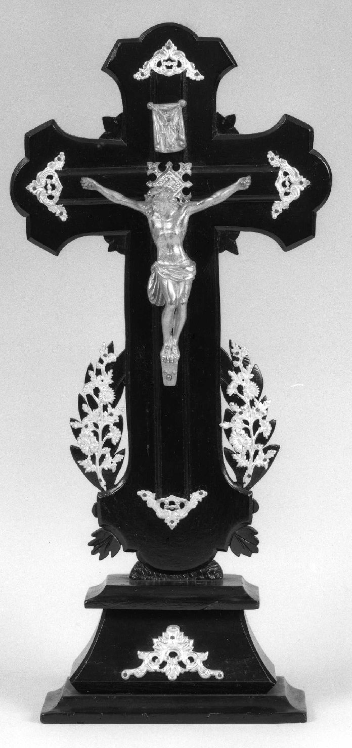 croce da tavolo, opera isolata - bottega veronese (sec. XIX)