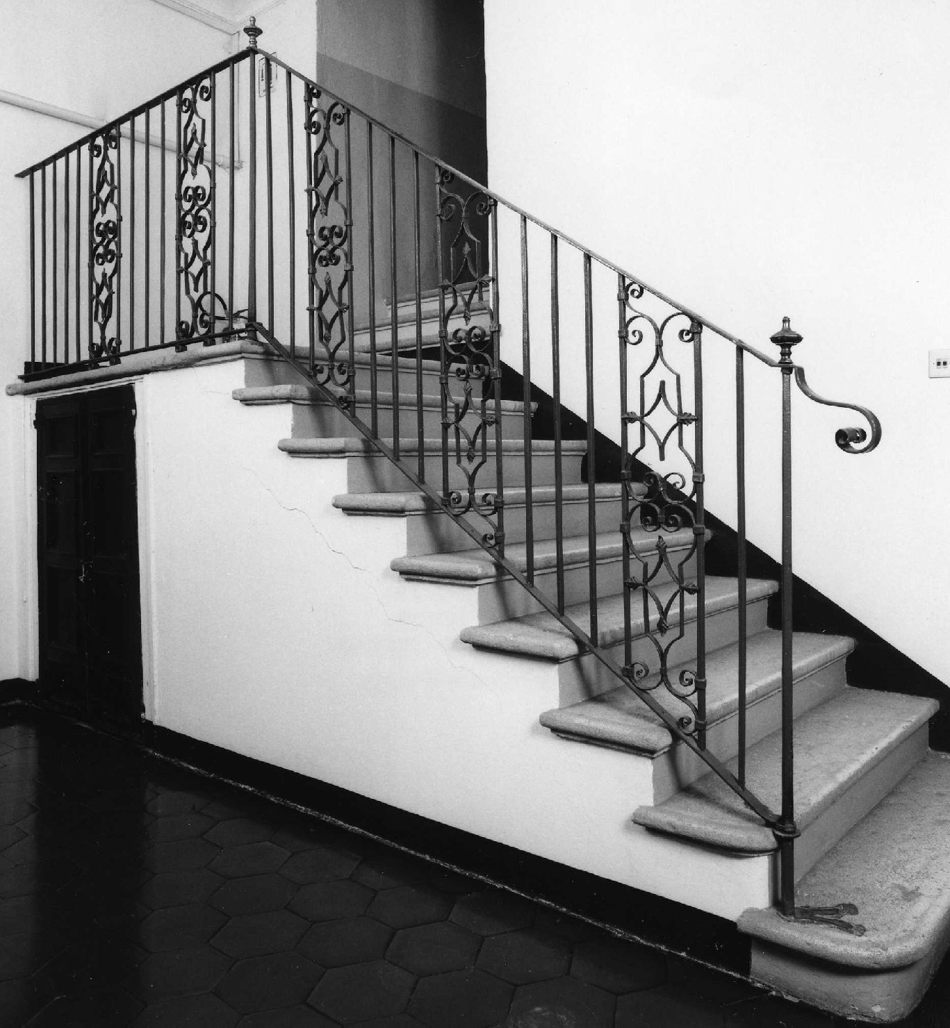 ringhiera, opera isolata - ambito veronese (seconda metà sec. XVIII)