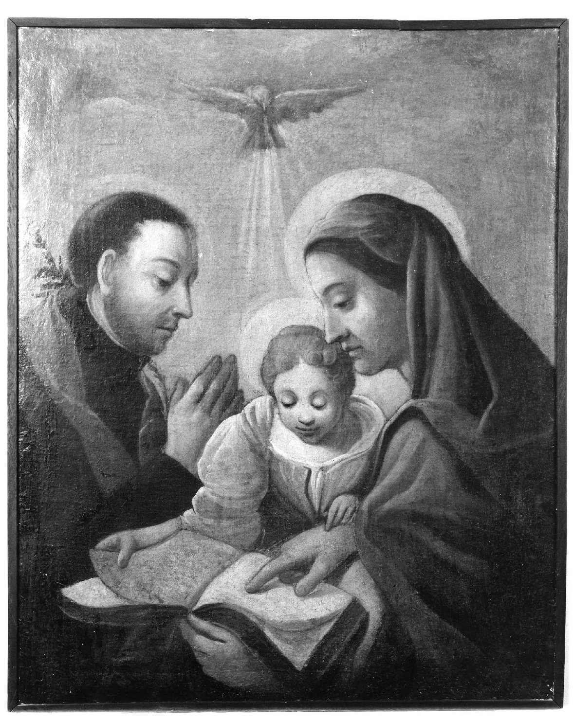 educazione di Maria Vergine (dipinto, opera isolata) - ambito veronese (sec. XVII)