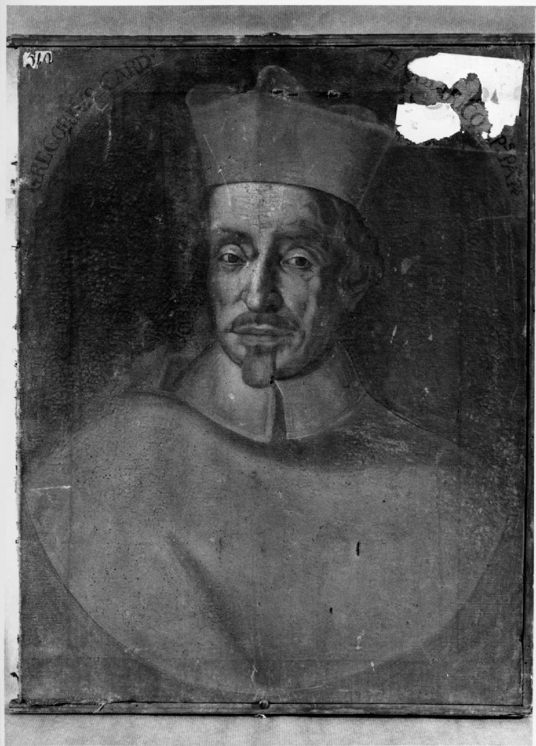 Ritratto del cardinale Barbarigo, ritratto a mezza figura di prelato (dipinto) - ambito veneto (secc. XVIII/ XIX)