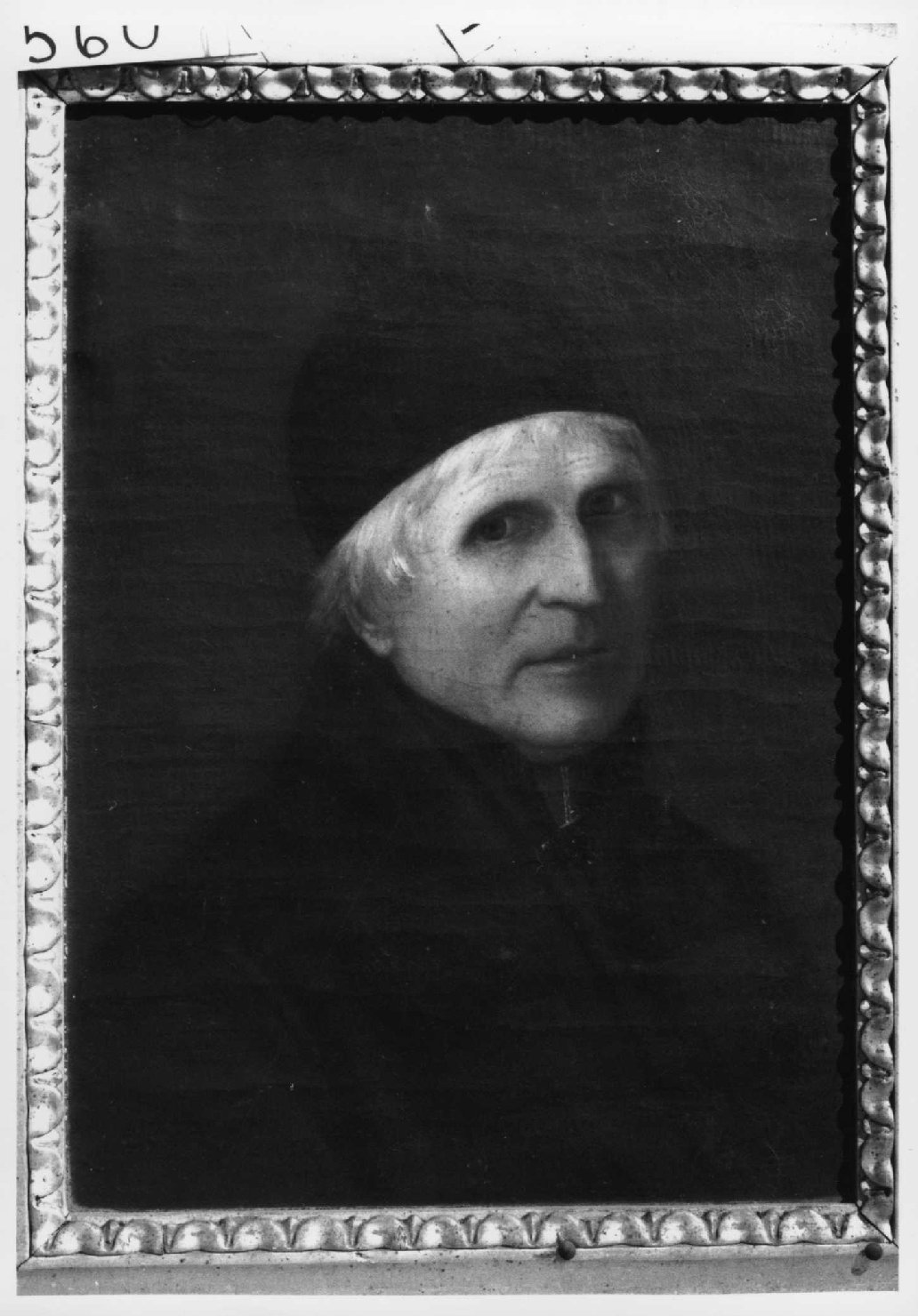 Ritratto dell'arciprete Giovan Battista Colombara, ritratto a mezza figura di prelato (dipinto) di Roi Pietro (sec. XIX)