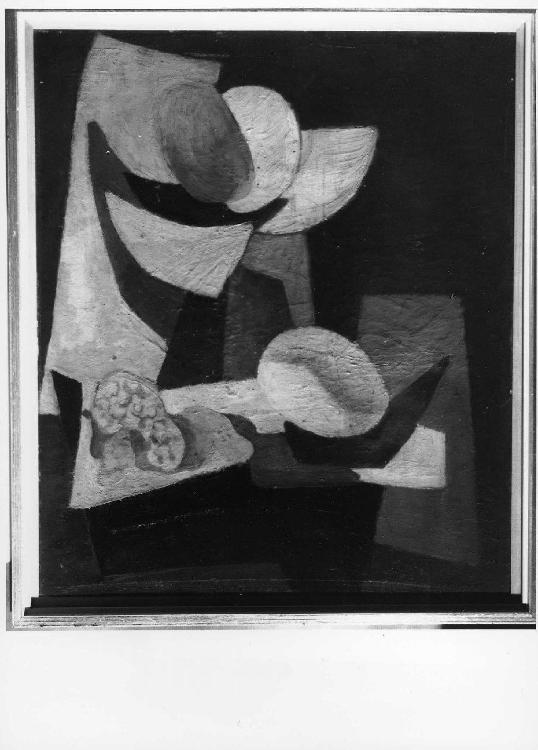 Natura morta verde, natura morta (dipinto) di De Luigi Mario (sec. XX)