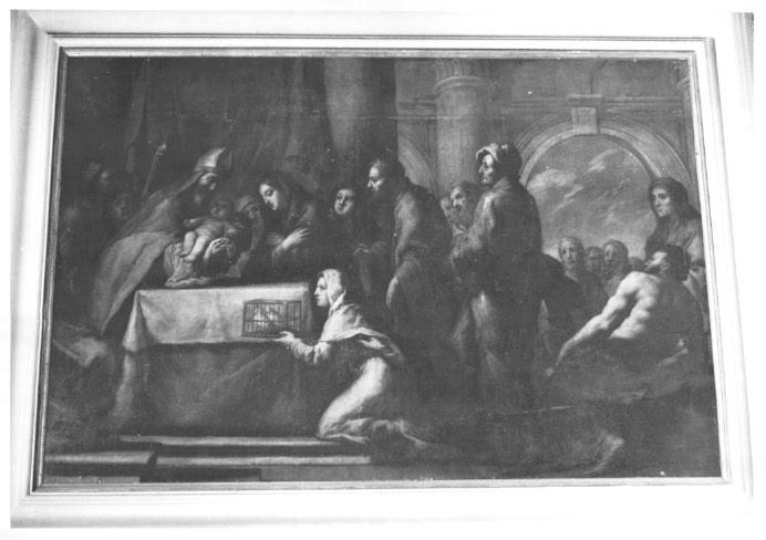 presentazione di Maria Vergine al tempio (dipinto) - ambito veneto (prima metà sec. XVII)