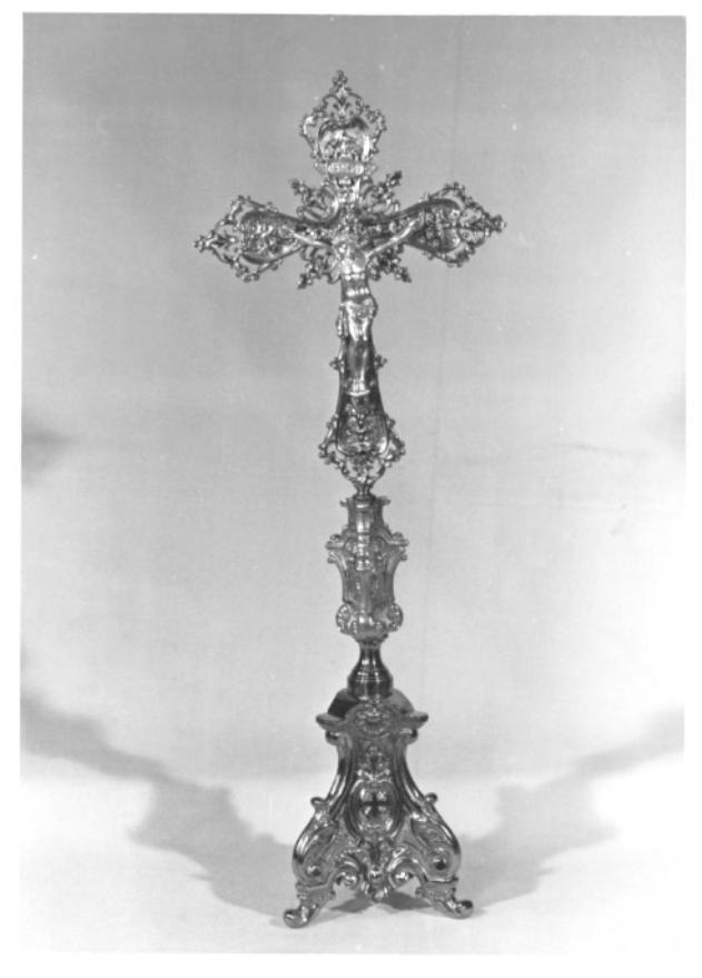 croce d'altare - ambito veneto (inizio sec. XX)