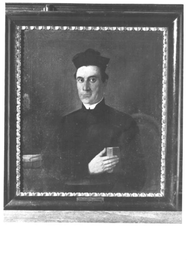 ritratto di don Valeriano Corradi (dipinto) - ambito veneto (sec. XIX)