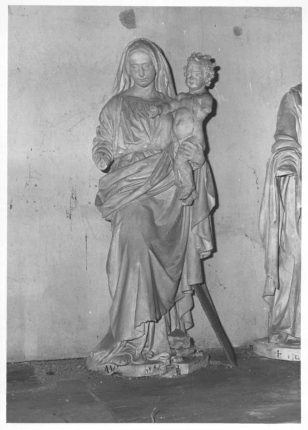 Madonna con Bambino (statua) - ambito veneto (terzo quarto sec. XIX)