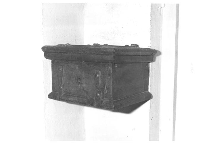 cassetta per elemosine - ambito veneto (sec. XIX)